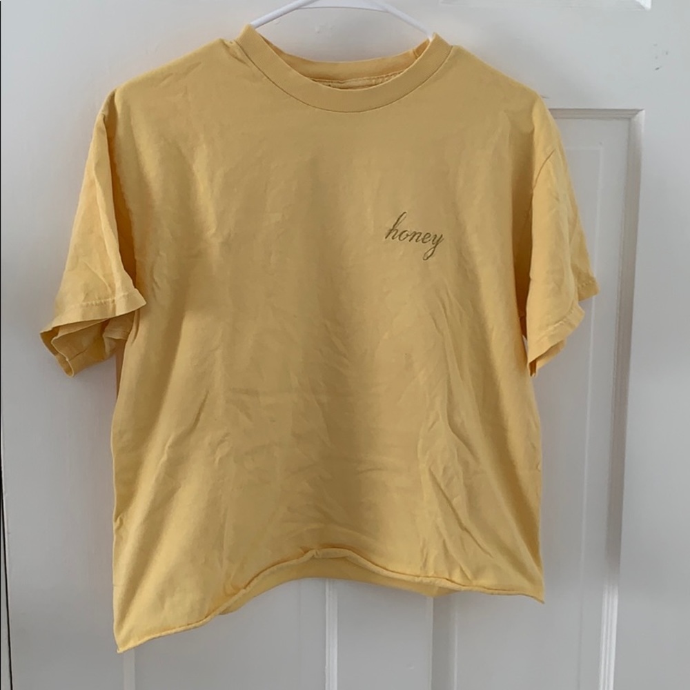 brandy melville honey shirt